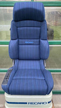 Load image into Gallery viewer, NEW Recaro CSE Mercedes Benz W124 Fabric Never Installed Markise Blue Blau 072