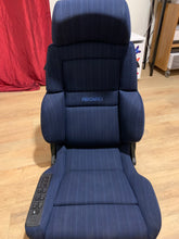 Load image into Gallery viewer, NEW Recaro CSE Mercedes Benz W124 Fabric Never Installed Markise Blue Blau 072
